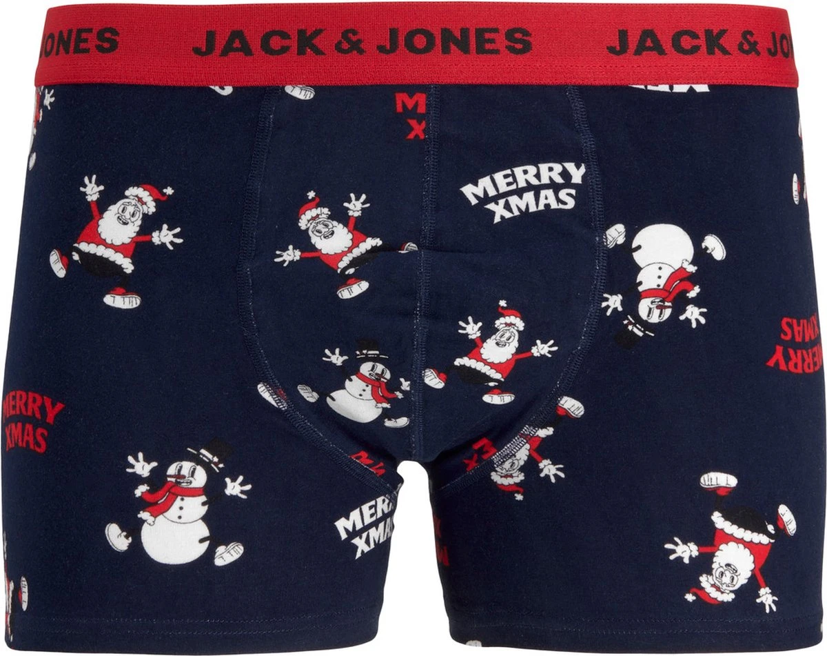 JACK&JONES JACSMILEY XMAS TRUNKS 5 PACK Heren Onderbroek - Maat M 4 JACK&JONES JACSMILEY XMAS TRUNKS 5 PACK Heren Onderbroek - Maat M - Afbeelding 2