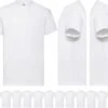 12 Pack Witte Shirts Fruit Of The Loom Ronde Hals Maat L -LingaDore Ondergoed Winkle 1200x987
