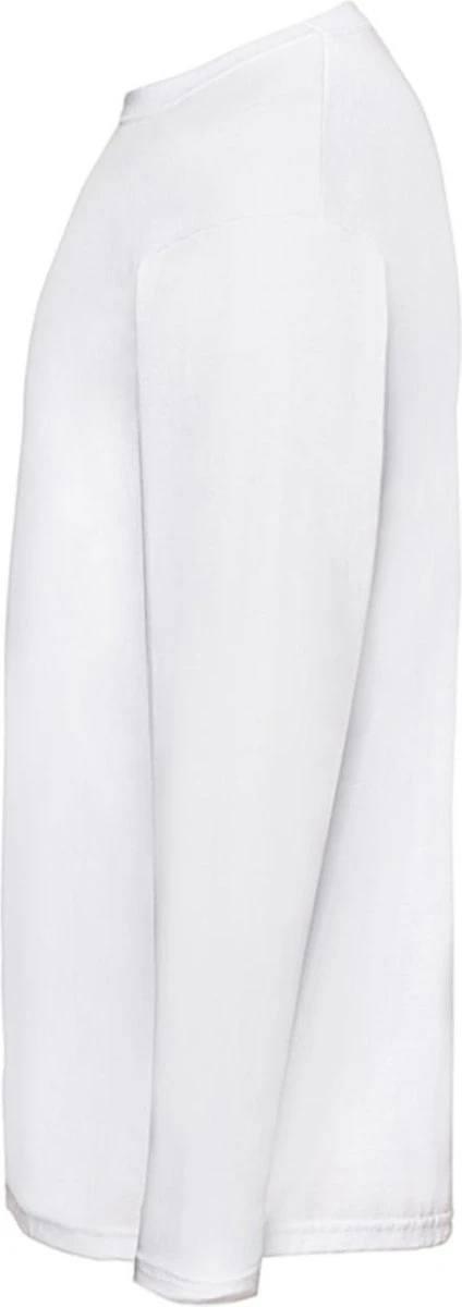 2 Pack Fruit Of The Loom Value Weight Longsleeve T-shirt Wit Maat L 4 2 Pack Fruit Of The Loom Value Weight Longsleeve T-shirt Wit Maat L - Afbeelding 2