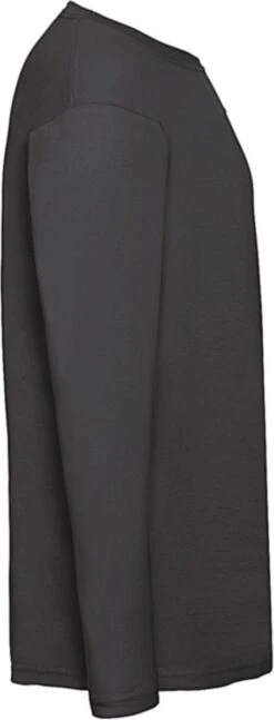 2 Pack Fruit Of The Loom Value Weight Longsleeve T-shirt Zwart Maat L -LingaDore Ondergoed Winkle 458x1200