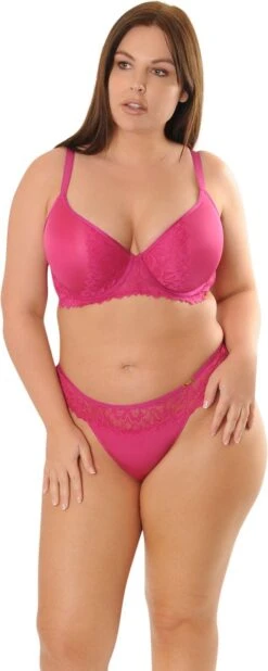 Sapph Flora T-shirt BH 19 Sapph Flora T-shirt BH -LingaDore Ondergoed Winkle 480x1200 1