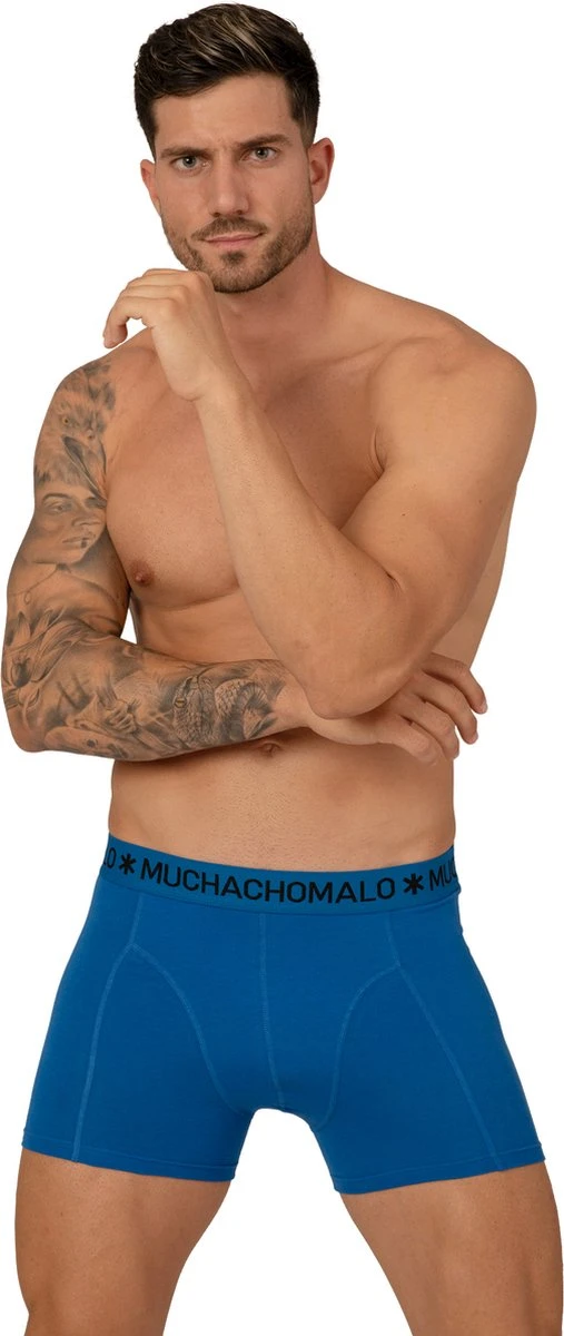 Muchachomalo-12-pack Onderbroeken Voor Mannen-Elastisch Katoen-Boxershorts - Maat XL 12 Muchachomalo-12-pack Onderbroeken Voor Mannen-Elastisch Katoen-Boxershorts - Maat XL - Afbeelding 10