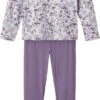 Name It Onderbroek Nkfnightset Purple Flower Noos 13216292 Purple Heather