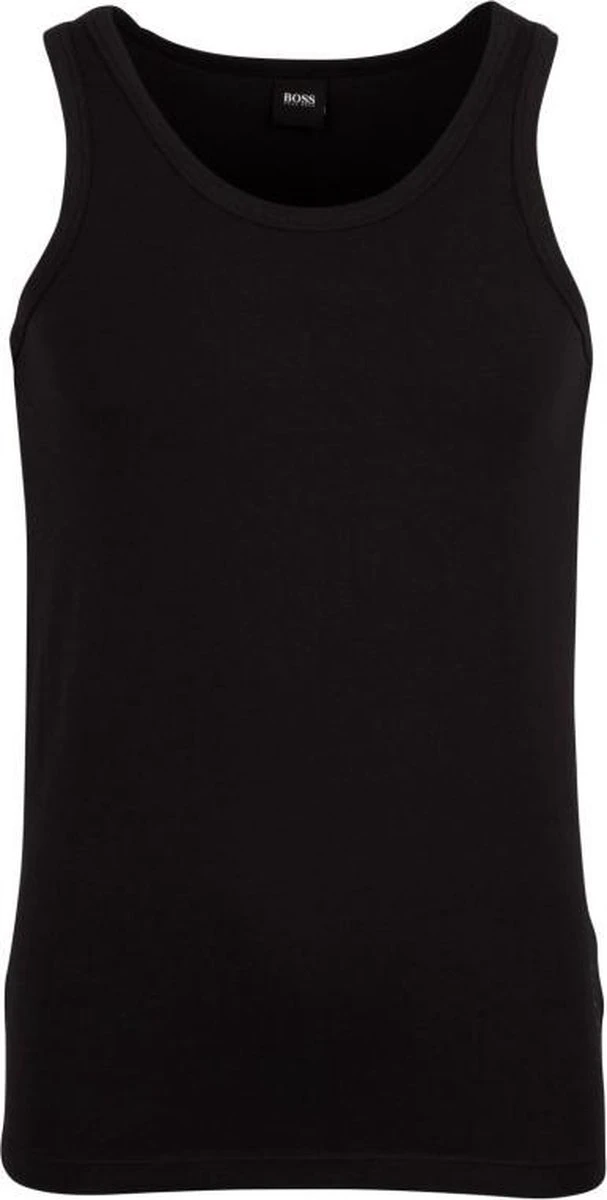 2-pack: Hugo Boss Stretch Singlets Slim Fit - O-hals - Zwart - Maat XXL 8 2-pack: Hugo Boss Stretch Singlets Slim Fit - O-hals - Zwart - Maat XXL - Afbeelding 6
