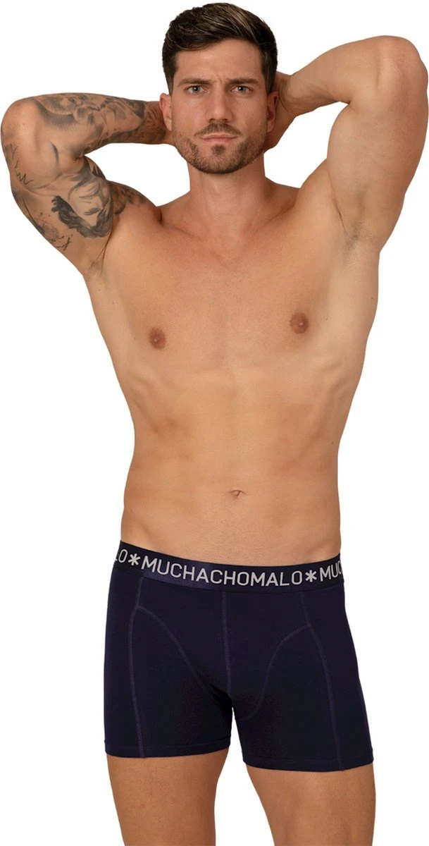 Muchachomalo-12-pack Onderbroeken Voor Mannen-Elastisch Katoen-Boxershorts - Maat XL 11 Muchachomalo-12-pack Onderbroeken Voor Mannen-Elastisch Katoen-Boxershorts - Maat XL - Afbeelding 9