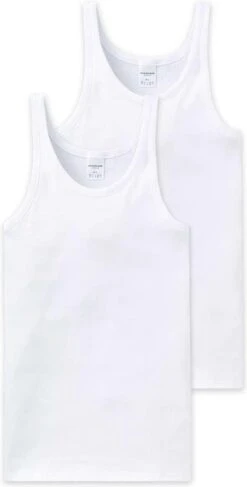 Schiesser Schieser Cotton Essentials Heren Onderhemd - Wit - Maat L -LingaDore Ondergoed Winkle 609x1200 3