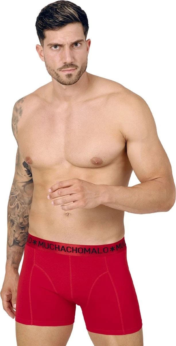 Muchachomalo-10-pack Onderbroeken Voor Mannen-Elastisch Katoen-Boxershorts - Maat XXL 10 Muchachomalo-10-pack Onderbroeken Voor Mannen-Elastisch Katoen-Boxershorts - Maat XXL - Afbeelding 8