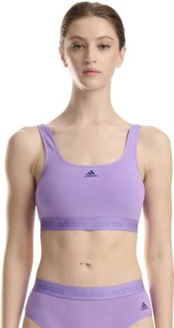Adidas Sport CROP BRA Dames Beha - Maat S