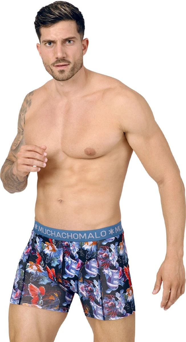 Muchachomalo-10-pack Onderbroeken Voor Mannen-Elastisch Katoen-Boxershorts - Maat XXL 6 Muchachomalo-10-pack Onderbroeken Voor Mannen-Elastisch Katoen-Boxershorts - Maat XXL - Afbeelding 4