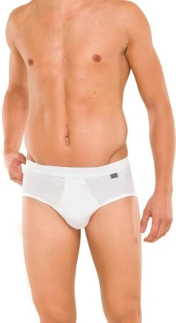 Schiesser Cotton Essentials Heren Slip - Wit - Maat L -LingaDore Ondergoed Winkle 654x1200 1