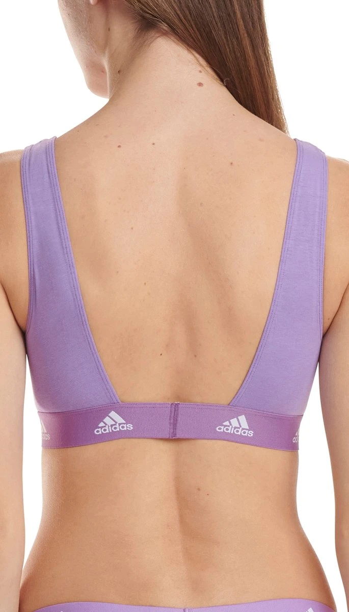 Adidas Sport SCOOP BRALETTE Dames Beha - Maat XS 4 Adidas Sport SCOOP BRALETTE Dames Beha - Maat XS - Afbeelding 2