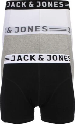 JACK&JONES SENSE TRUNKS 3-PACK NOOS Heren Onderbroek - Maat L -LingaDore Ondergoed Winkle 730x1200
