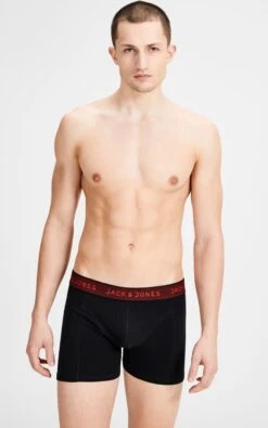 JACK&JONES JACWAISTBAND TRUNKS 3 PACK NOOS Heren Onderbroek - Maat L -LingaDore Ondergoed Winkle 751x1200 2