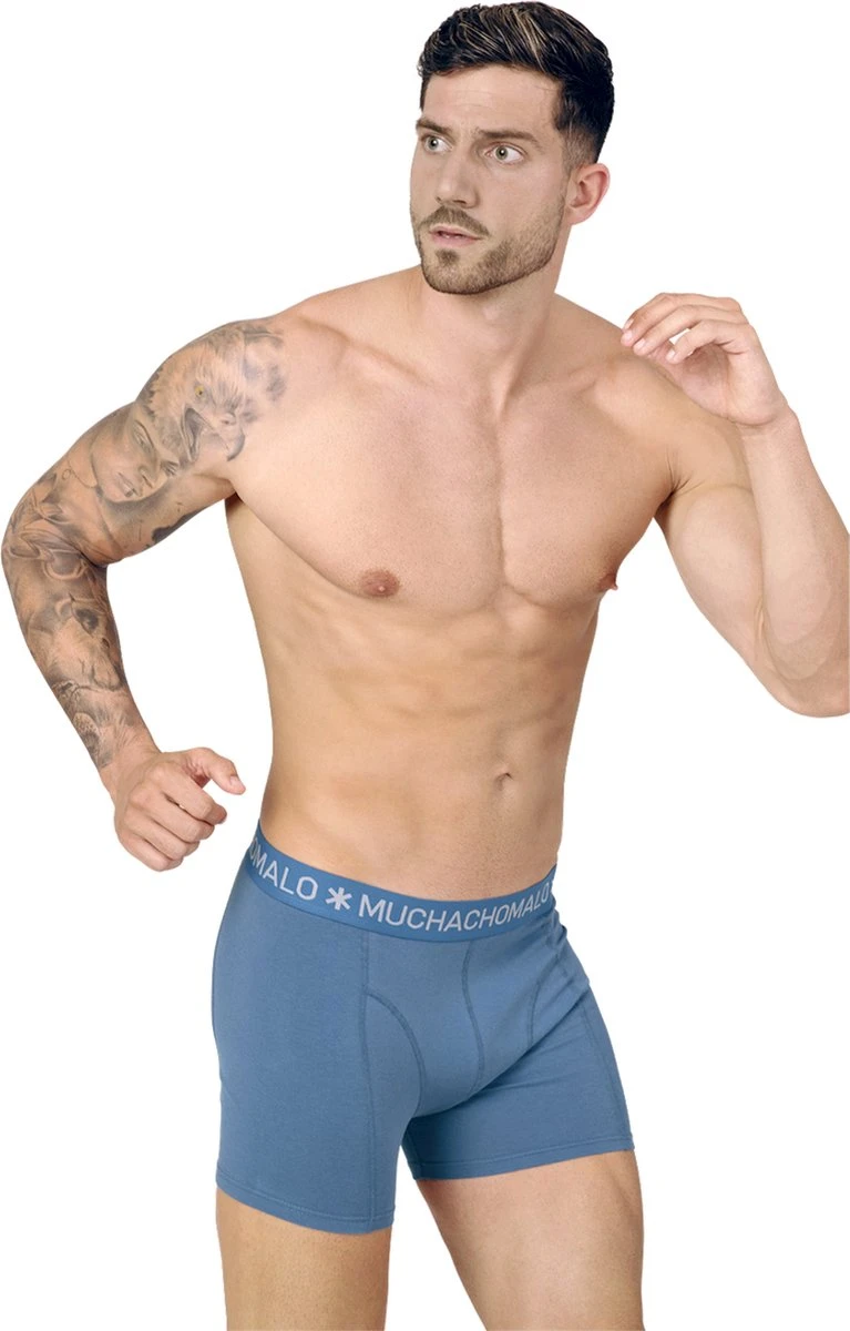 Muchachomalo-10-pack Onderbroeken Voor Mannen-Elastisch Katoen-Boxershorts - Maat XXL 4 Muchachomalo-10-pack Onderbroeken Voor Mannen-Elastisch Katoen-Boxershorts - Maat XXL - Afbeelding 2