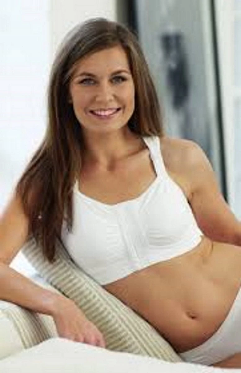 MARY - Postoperatieve Beha Zonder Beugel Voorsluiting Naadloos Zwart - S 3 MARY - Postoperatieve Beha Zonder Beugel Voorsluiting Naadloos Zwart - S