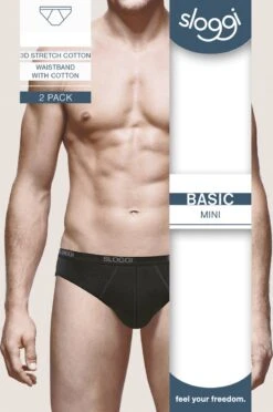 Sloggi Men Basic Heren Mini Slip - 2-pack - Zwart - Maat L -LingaDore Ondergoed Winkle 797x1200 2