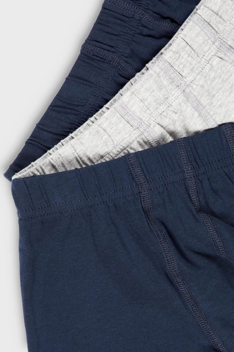 Name It Onderbroek Nkmtights 3p Noos 13208841 Grey Melange 4 Name It Onderbroek Nkmtights 3p Noos 13208841 Grey Melange - Afbeelding 2