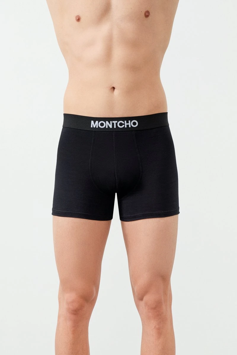 MONTCHO - Boxershort Heren - 8 Pack (4 Zwart - 4 Donkergrijs) - Maat: S 15 MONTCHO - Boxershort Heren - 8 Pack (4 Zwart - 4 Donkergrijs) - Maat: S - Afbeelding 13