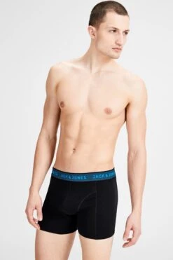 JACK&JONES JACWAISTBAND TRUNKS 3 PACK NOOS Heren Onderbroek - Maat L -LingaDore Ondergoed Winkle 800x1200 216
