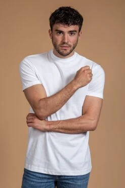 Suitable - T-Shirt Wit Hoge O-hals Obra 2-Pack - Maat L - Regular-fit -LingaDore Ondergoed Winkle 800x1200 235