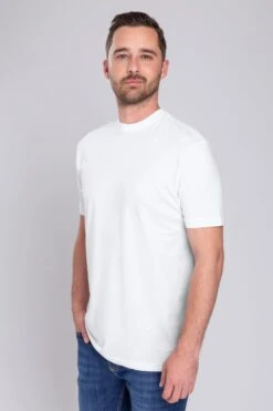 Suitable - T-Shirt Wit Hoge O-hals Obra 2-Pack - Maat L - Regular-fit -LingaDore Ondergoed Winkle 800x1200 236