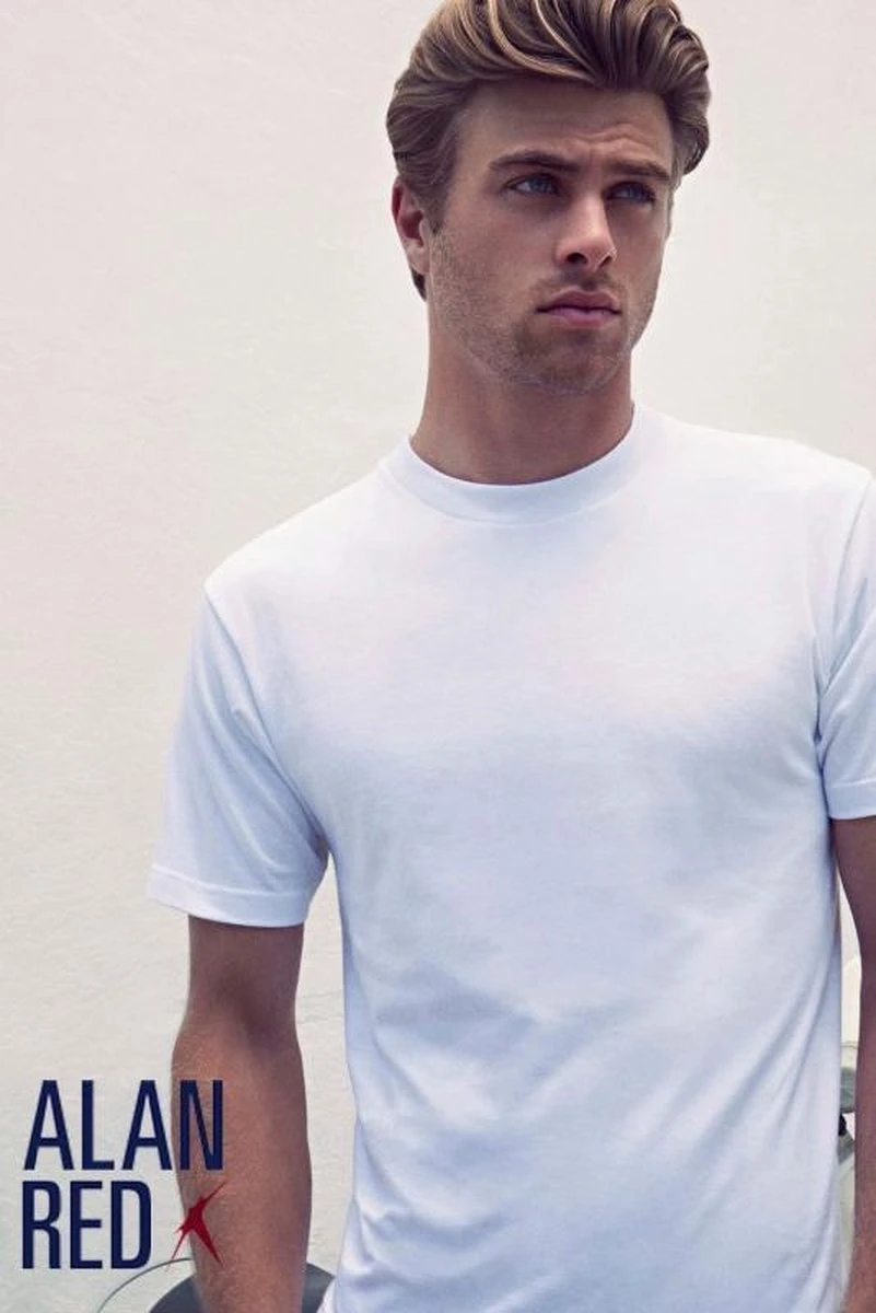 Alan Red Virginia Zwart Ronde Hals Heren T-shirt 2-Pack - L 10 Alan Red Virginia Zwart Ronde Hals Heren T-shirt 2-Pack - L - Afbeelding 8