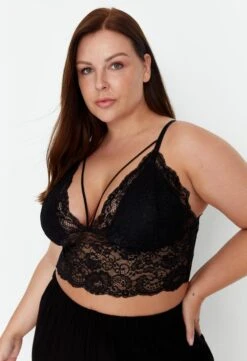 Trendyol Vrouwen Bustier Grote Maten BH -LingaDore Ondergoed Winkle 820x1200