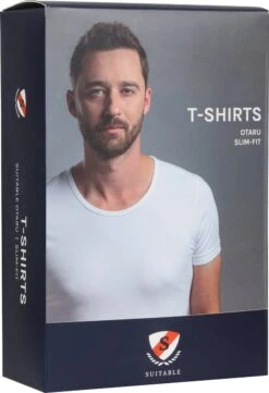 Suitable - T-shirt Wit Diepe O-hals Otaru Stretch 2-Pack - Maat L - Slim-fit -LingaDore Ondergoed Winkle 820x1200 4