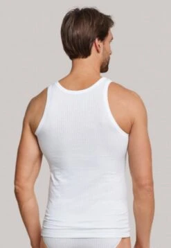 Schiesser Schieser Authentic 2P Heren Onderhemd - Wit - Maat XL -LingaDore Ondergoed Winkle 827x1200 1