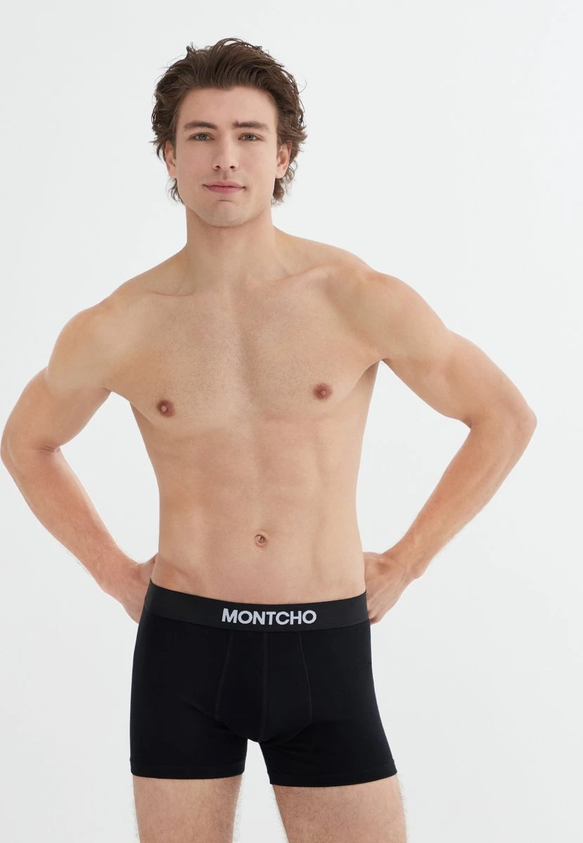 MONTCHO - Boxershort Heren - 8 Pack (4 Zwart - 2 Donkergrijs - 2 Navy) - Maat: XL 10 MONTCHO - Boxershort Heren - 8 Pack (4 Zwart - 2 Donkergrijs - 2 Navy) - Maat: XL - Afbeelding 8