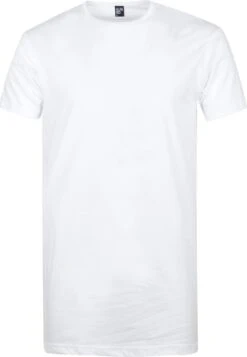 Alan Red Derby Heren T-shirt Extra Lang Wit Rond 2-Pack - XXL -LingaDore Ondergoed Winkle 830x1200 26