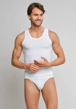 Schiesser Schieser Authentic 2P Heren Onderhemd - Wit - Maat XL -LingaDore Ondergoed Winkle 830x1200 27