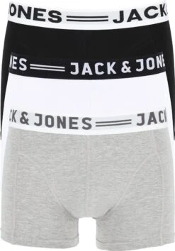 JACK&JONES SENSE TRUNKS 3-PACK NOOS Heren Onderbroek - Maat L -LingaDore Ondergoed Winkle 838x1200 1