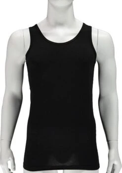 Apollo® Apollo Heren Hemden Bamboo | MAAT L | 2-pack | Zwart -LingaDore Ondergoed Winkle 849x1200 3