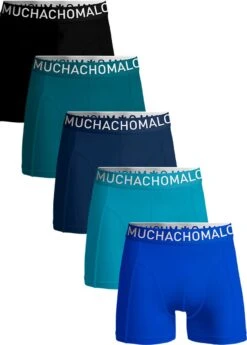 Muchachomalo-5-pack Onderbroeken Voor Mannen-Elastisch Katoen-Boxershorts - Maat XL