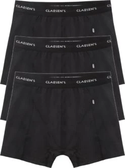 Claesen's® - Heren 3-pack Boxer - Zwart - 95% Katoen - 5% Lycra