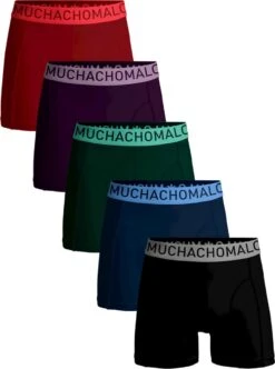 Muchachomalo-5-pack Onderbroeken Voor Mannen-Elastisch Katoen-Boxershorts - Maat L -LingaDore Ondergoed Winkle 894x1200 2