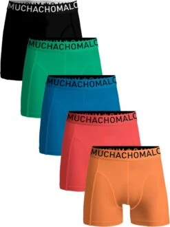 Muchachomalo-5-pack Onderbroeken Voor Mannen-Elastisch Katoen-Boxershorts - Maat XL -LingaDore Ondergoed Winkle 898x1200