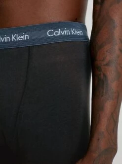 Calvin Klein Trunks (3-pack) - Heren Boxers Normale Lengte - Zwart Met Gekleurde Tailleband - Maat: M -LingaDore Ondergoed Winkle 899x1200 13