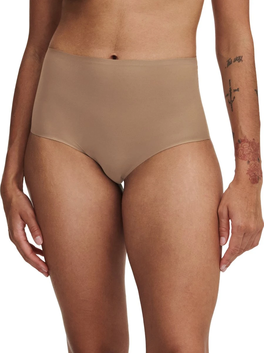 Chantelle SoftStretch - Hoge Taille Slip - One Size - Terracotta 4 Chantelle SoftStretch - Hoge Taille Slip - One Size - Terracotta - Afbeelding 2