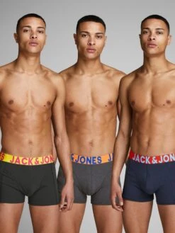 JACK&JONES JACCRAZY SOLID TRUNKS 3 PACK NOOS Heren Onderbroek - Maat M 15 JACK&JONES JACCRAZY SOLID TRUNKS 3 PACK NOOS Heren Onderbroek - Maat M -LingaDore Ondergoed Winkle 900x1200 77