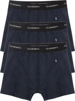 Claesen's® - Heren 3-pack Boxer - Donkerblauw - 95% Katoen - 5% Lycra