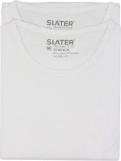 Slater 6500 - Stretch 2-pack T-shirt Ronde Hals Korte Mouw Wit L 95% Organisch Katoen 5% Elastan 28 Slater 6500 - Stretch 2-pack T-shirt Ronde Hals Korte Mouw Wit L 95% Organisch Katoen 5% Elastan -LingaDore Ondergoed Winkle 907x1200 4