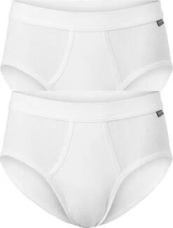 Schiesser Cotton Essentials Heren Slip - Wit - Maat L