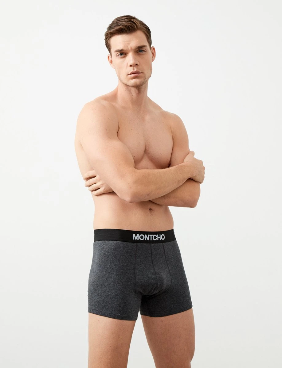 MONTCHO - Boxershort Heren - 8 Pack (4 Zwart - 2 Donkergrijs - 2 Navy) - Maat: XL 15 MONTCHO - Boxershort Heren - 8 Pack (4 Zwart - 2 Donkergrijs - 2 Navy) - Maat: XL - Afbeelding 13