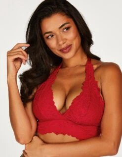 Hunkemöller Dames Lingerie Halter Bralette Shiloh - Rood - Maat M -LingaDore Ondergoed Winkle 934x1200 1