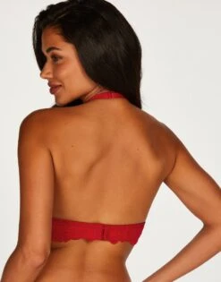 Hunkemöller Dames Lingerie Halter Bralette Shiloh - Rood - Maat M -LingaDore Ondergoed Winkle 942x1200 1