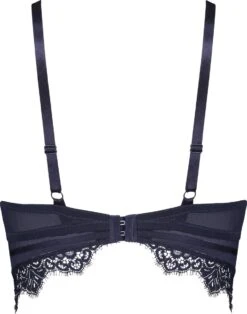 Hunkemöller Dames Lingerie Voorgevormde Longline Beugel Bh Marilee - Blauw - Maat E75 -LingaDore Ondergoed Winkle 945x1200