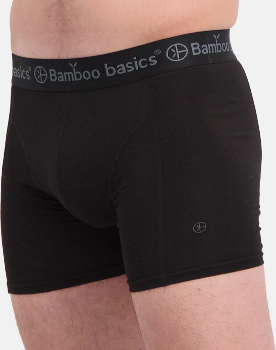 Bamboo Basics - Boxershorts Rico (3-pack) Heren - Zwart - L 8 Bamboo Basics - Boxershorts Rico (3-pack) Heren - Zwart - L - Afbeelding 6