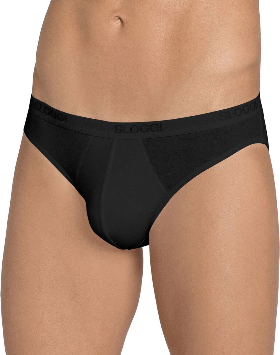 Sloggi Men Basic Heren Mini Slip - 2-pack - Zwart - Maat XXL 3 Sloggi Men Basic Heren Mini Slip - 2-pack - Zwart - Maat XXL